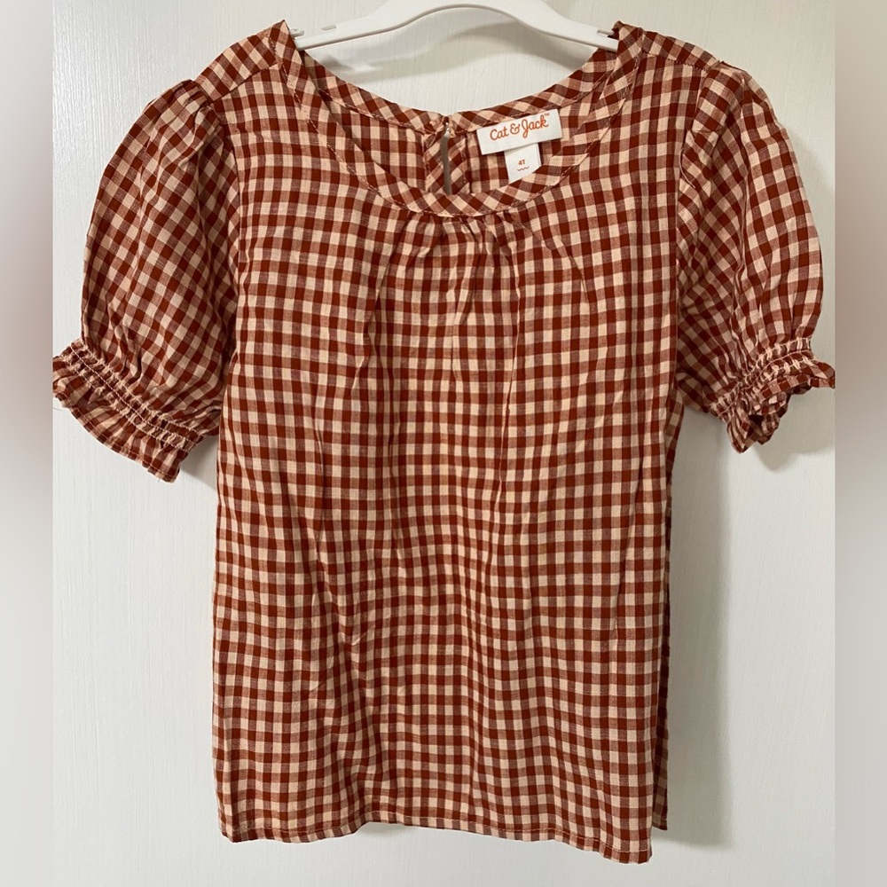 NWOT Cat & Jack Denim Coverall Dress - Picture 3 of 5